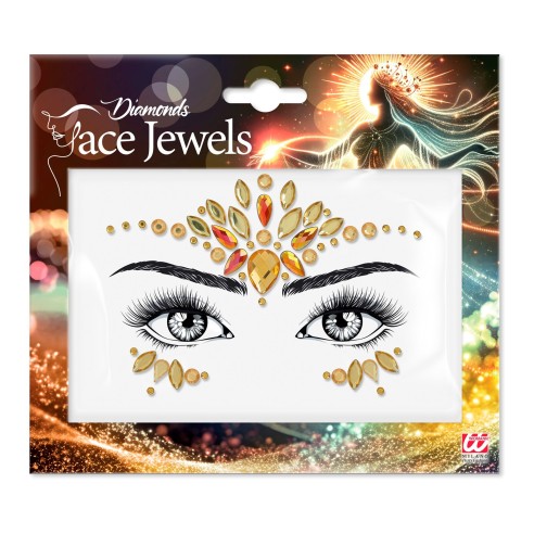 Strass visage brillant festival
