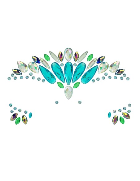 Strass visage brillant sirène