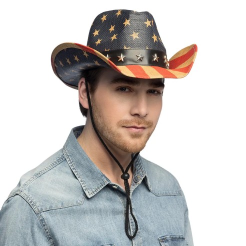 Chapeau cow-boy USA homme