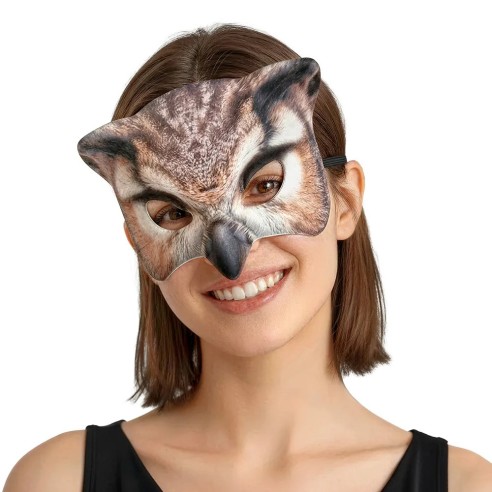 Masque de chouette