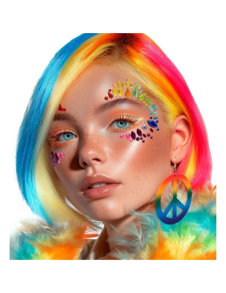 Strass multicolore reine de la pride