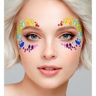 Strass multicolore reine de la pride 2