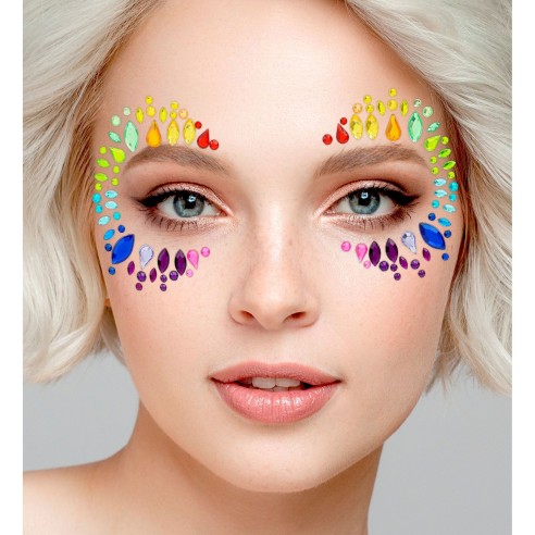 Strass multicolore reine de la pride
