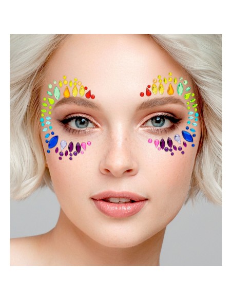 Strass multicolore reine de la pride