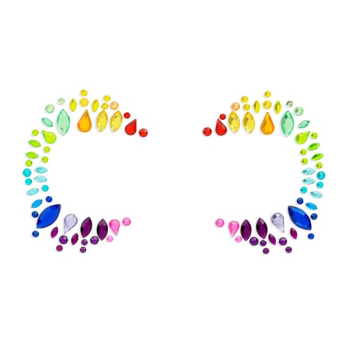 Strass multicolore reine de la pride