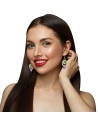 Boucles d'oreilles smiley acid