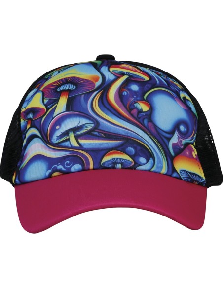Casquette champignons psychédéliques