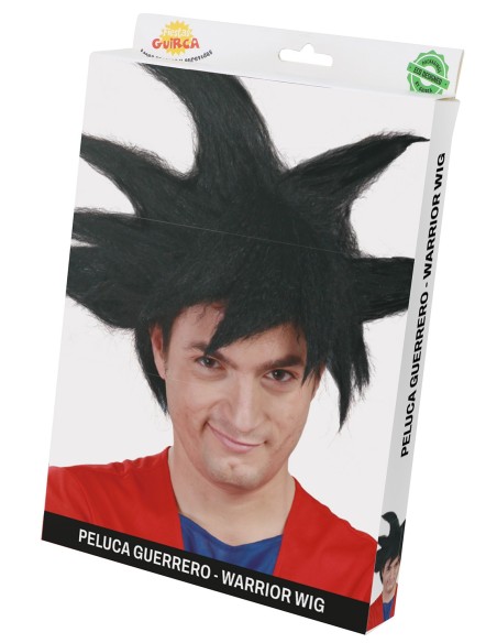 Perruque guerrier manga