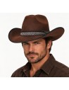 Accessoire déguisement Cowboy - feutre marron