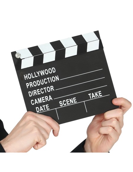 Clap de cinéma en bois