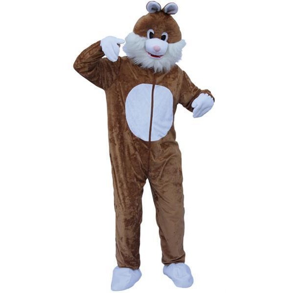 Déguisement peluche Lapin marron