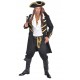 Pirate manteau long noir