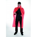 Cape Taffetas adulte 127cm rouge