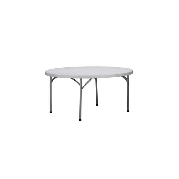 Table de réception pliante ronde 152 cm