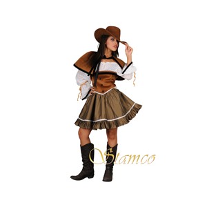 Location costume Cowgirl marron