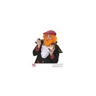 Moustache avec barbe rousse 2