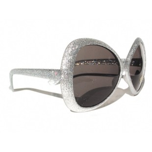 Lunettes butterfly argent 2
