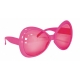 Lunettes diva roses 