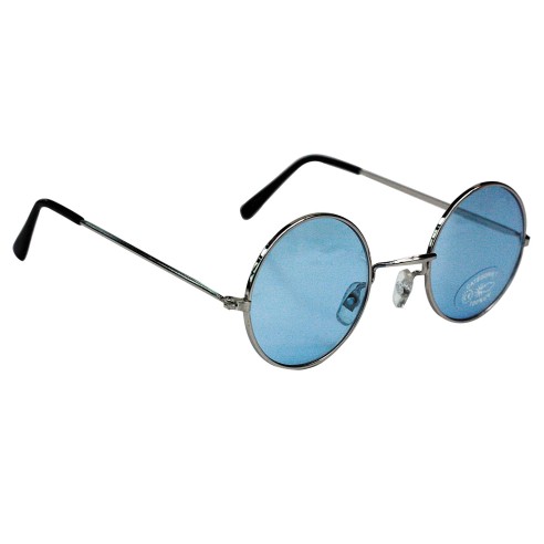 Lunettes hippy bleues