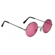 Lunettes hippy roses