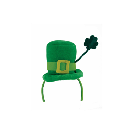 Serre tête mini chapeau St Patrick