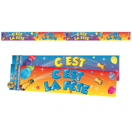 Bannière C'est la fête