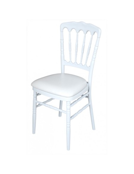 Chaise Napoléon blanche