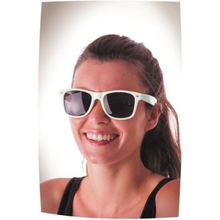 Lunettes fluo blanches 2
