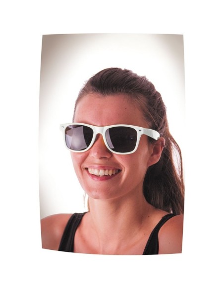 Lunettes fluo blanches