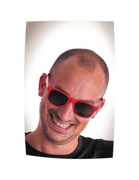 Lunettes fluo rouges