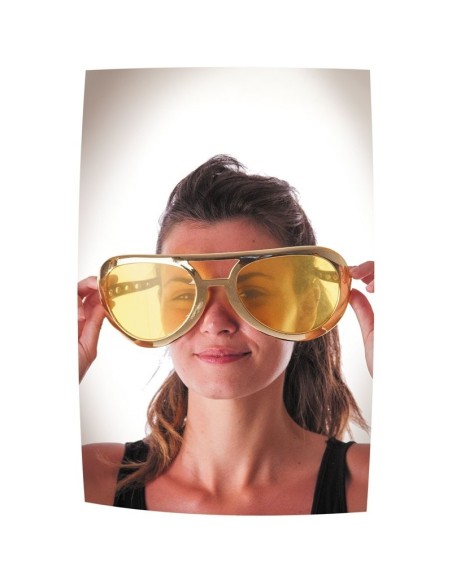 Lunettes Elvis Or Géantes