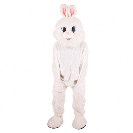 Déguisement Mascotte lapin blanc - Festimania