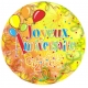 8 Assiettes Anniversaire 23cm