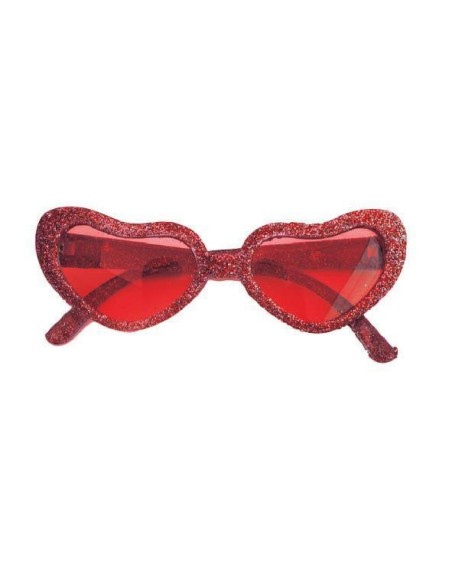 Lunettes paillettes coeur