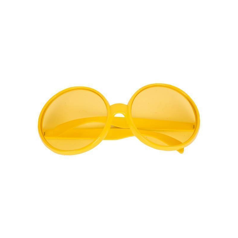 Lunettes rondes jaunes shop