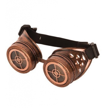 Lunettes Steampunk bronze