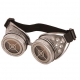 Lunettes Steampunk argent