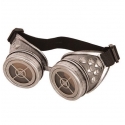 Lunettes Steampunk argent