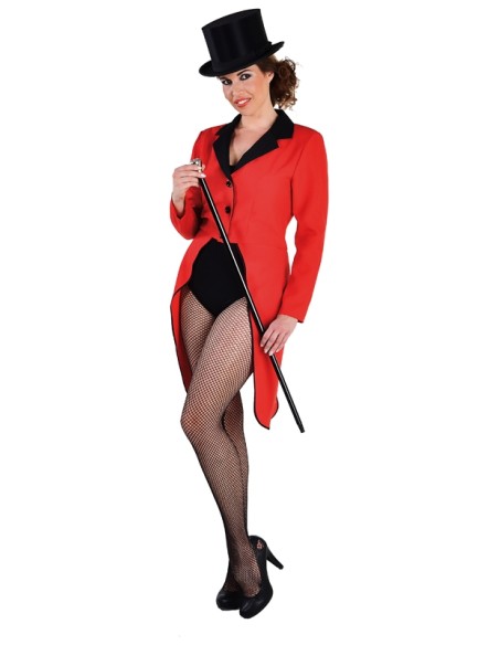 Queue de Pie femme rouge