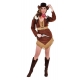 Cowgirl Robe vache