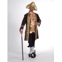 Location costume Marquis marron/or