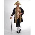 Location costume Marquis noir/or