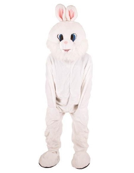 Mascotte Lapin Blanc