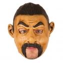 Masque latex homme moustachu