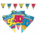 Guirlande fanions 50ans