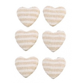 Set de 6 coeurs à disperser