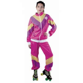 Déguisement jogging des années 80 femme