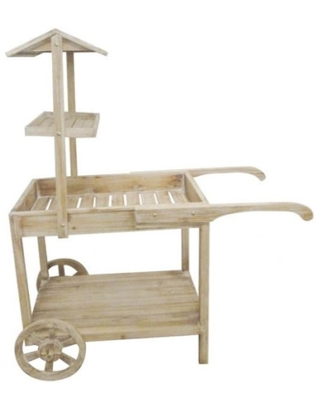 Chariot candy bar 3 niveaux