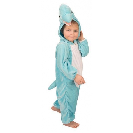 Costume peluche dauphin enfant