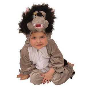 Costume Peluche Loup Enfant 2